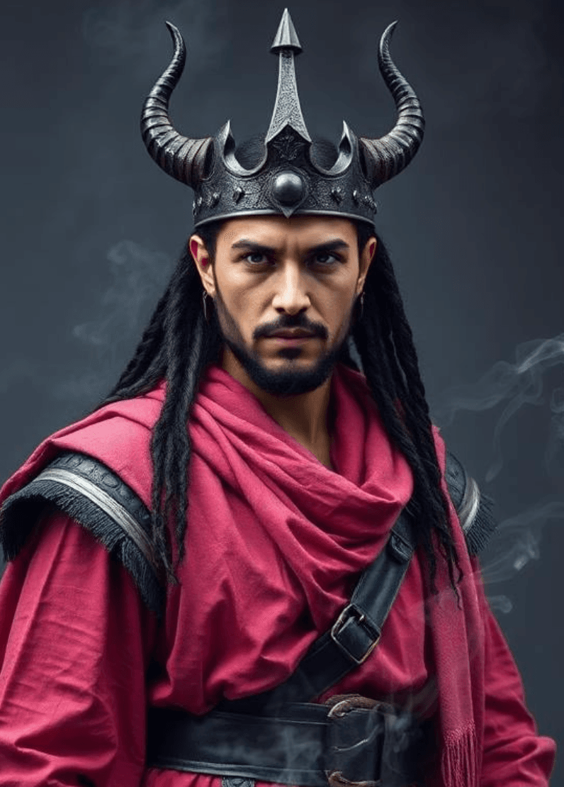 The two Horned King
